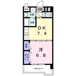 グレイスガーデン岬の山の物件間取画像